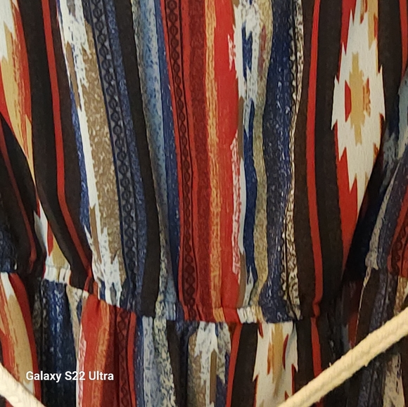 Violet Sky Size Medium southwest print tube dress. - Picture 10 of 13